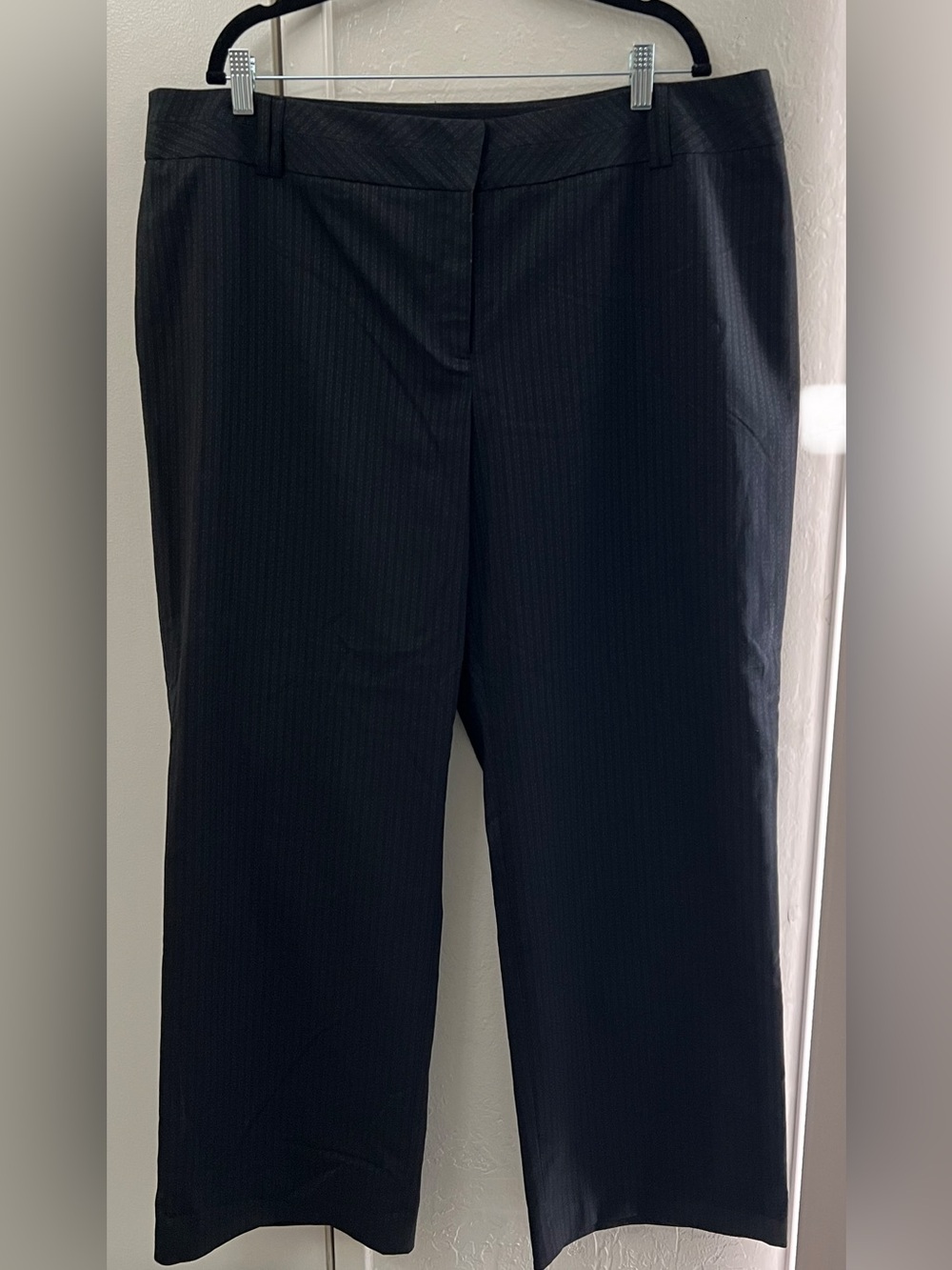 Alfani Black Straight-Leg Dress Pants